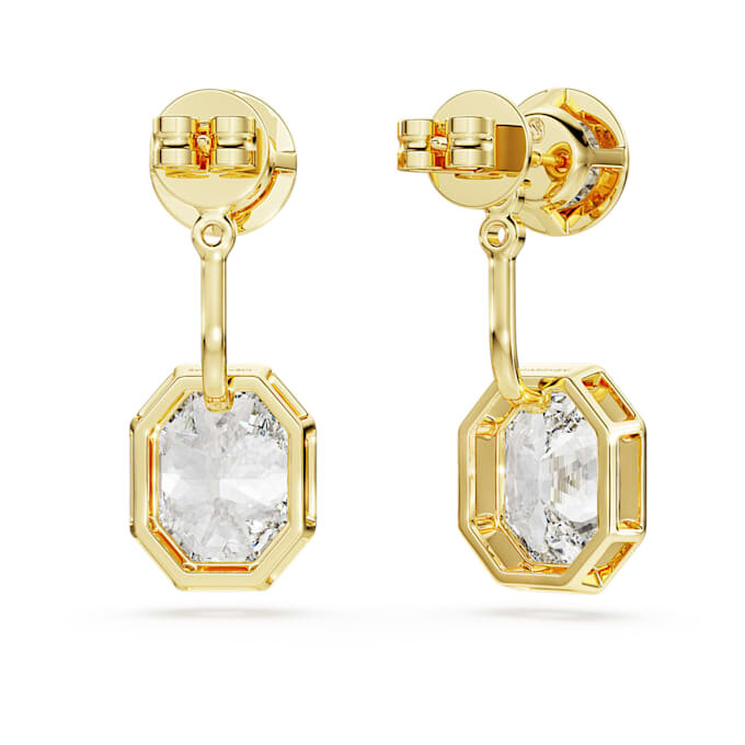 Octagon Earring Jackets Lab-Grown Diamonds 7.70 Ct Tw, Mixed Shapes, 18K Yellow Gold Octagon Earring Jackets Lab-Grown Diamonds 7.70 Ct Tw, Mixed Shapes, 18K Yellow Gold