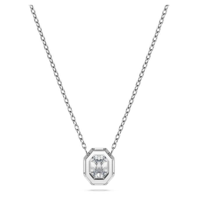 Octagon Pendant Lab-Grown Diamonds 0.5 Ct Tw, Octagon Shape, 14K White Gold Octagon Pendant Lab-Grown Diamonds 0.5 Ct Tw, Octagon Shape, 14K White Gold