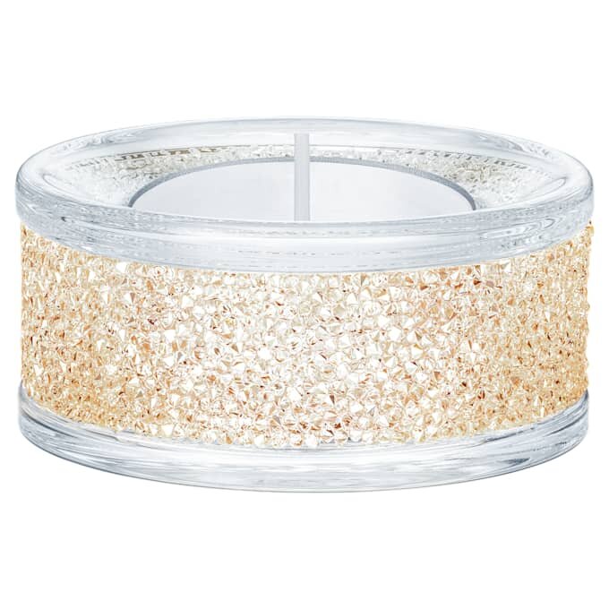Shimmer Tea Light Holder Gold Tone Shimmer Tea Light Holder Gold Tone