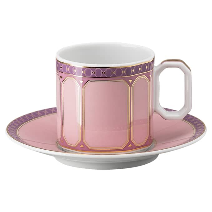 Signum Espresso Set Porcelain, Multicolored Signum Espresso Set Porcelain, Multicolored
