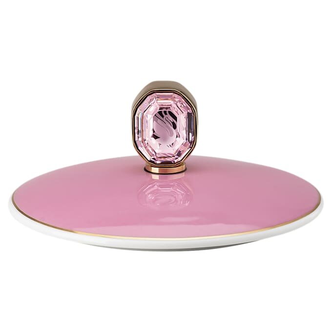 Signum Mug with Lid Porcelain, Pink Signum Mug with Lid Porcelain, Pink