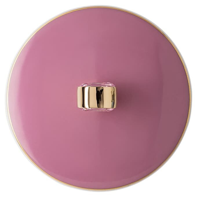Signum Mug with Lid Porcelain, Pink Signum Mug with Lid Porcelain, Pink