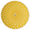 Signum Plate Porcelain, Small, Yellow Signum Plate Porcelain, Small, Yellow