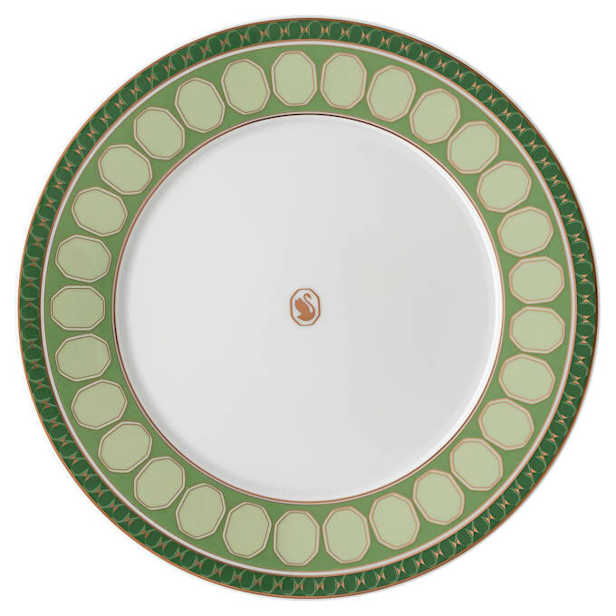 Signum Dinner Plate Porcelain, Green Signum Dinner Plate Porcelain, Green