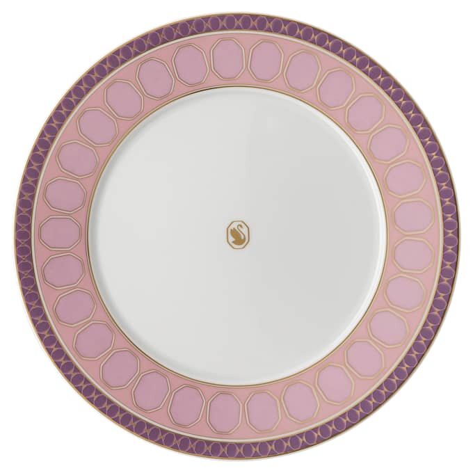 Signum Dinner Plate Porcelain, Pink Signum Dinner Plate Porcelain, Pink