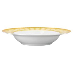 Signum Soup Plate Porcelain, Yellow