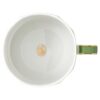 Signum Teacup with Saucer Porcelain, Green Signum Teacup with Saucer Porcelain, Green