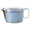 Signum Teapot Porcelain, Small, Blue Signum Teapot Porcelain, Small, Blue