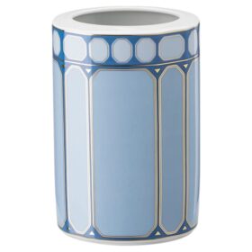 Signum Vase Porcelain, Medium, Blue Signum Vase Porcelain, Medium, Blue