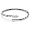 Sublima Bangle White, Ruthenium Plated Sublima Bangle White, Ruthenium Plated