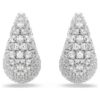 Sublima Earrings Large, White, Rhodium Plated Sublima Earrings Large, White, Rhodium Plated