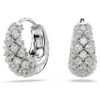 Sublima Earrings White, Rhodium Plated Sublima Earrings White, Rhodium Plated