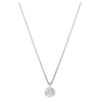 Sublima Layered Pendant White, Rhodium Plated Sublima Layered Pendant White, Rhodium Plated