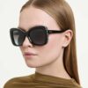 Sunglasses Butterfly Shape, Sk6062U, Black