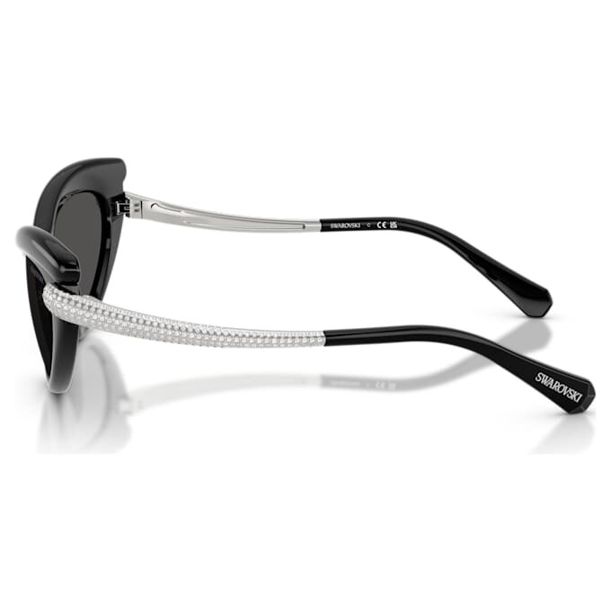 Sunglasses Cat-Eye Shape, Sk6038, Black Sunglasses Cat-Eye Shape, Sk6038, Black
