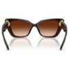 Sunglasses Cat-Eye Shape, Sk6047, Dark Brown