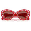 Sunglasses Cat-Eye Shape, Sk6060, Red Sunglasses Cat-Eye Shape, Sk6060, Red