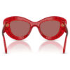 Sunglasses Cat-Eye Shape, Sk6060, Red Sunglasses Cat-Eye Shape, Sk6060, Red