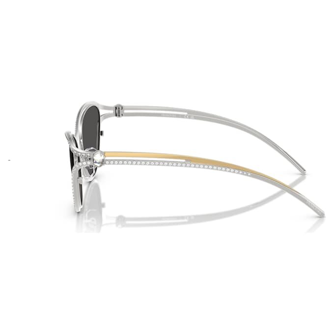 Sunglasses Cat-Eye Shape, Sk7025, Silver Tone Sunglasses Cat-Eye Shape, Sk7025, Silver Tone
