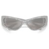 Sunglasses Mask Shape, Sk6027, Silver Tone Sunglasses Mask Shape, Sk6027, Silver Tone
