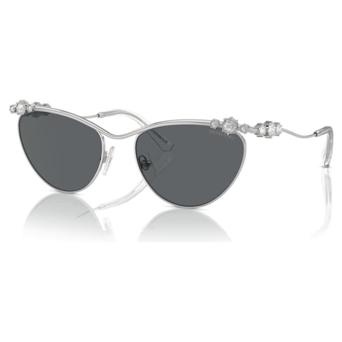 Sunglasses Oval Shape, Sk7017, Silver Tone Sunglasses Oval Shape, Sk7017, Silver Tone