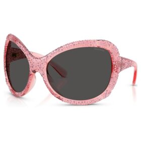 Sunglasses Oversized, Cat-Eye Shape, Sk6052, Pink