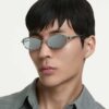 Sunglasses Pillow Shape, Sk7042, Silver Tone Sunglasses Pillow Shape, Sk7042, Silver Tone