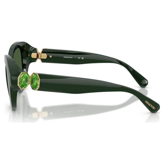 Sunglasses Round Shape, Green Sunglasses Round Shape, Green