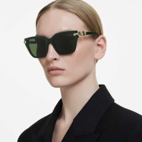Sunglasses Square Shape, Green