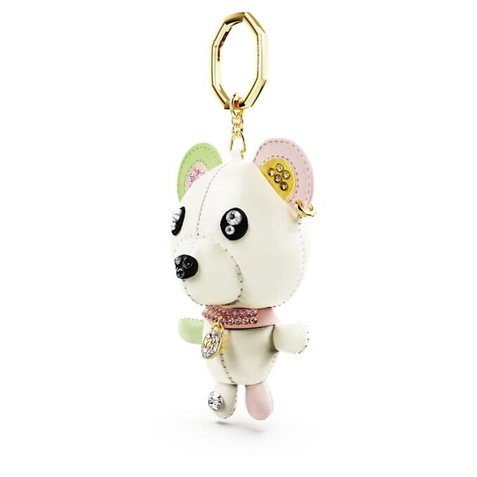 Teddy Bag Charm Bear, Multicolored, Gold-Tone Plated Teddy Bag Charm Bear, Multicolored, Gold-Tone Plated