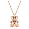 Teddy Pendant Bear, Pink, Rose Gold-Tone Plated Teddy Pendant Bear, Pink, Rose Gold-Tone Plated