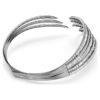 The Vienna Collection Choker Feather, White, Ruthenium Plated The Vienna Collection Choker Feather, White, Ruthenium Plated