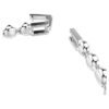 Una Angelic Bracelet Round Cut, Blue, Rhodium Plated