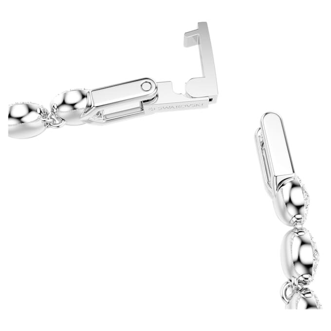 Una Angelic Bracelet Round Cut, Small, White, Rhodium Plated Una Angelic Bracelet Round Cut, Small, White, Rhodium Plated