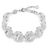 Una Angelic Bracelet White, Rhodium Plated Una Angelic Bracelet White, Rhodium Plated