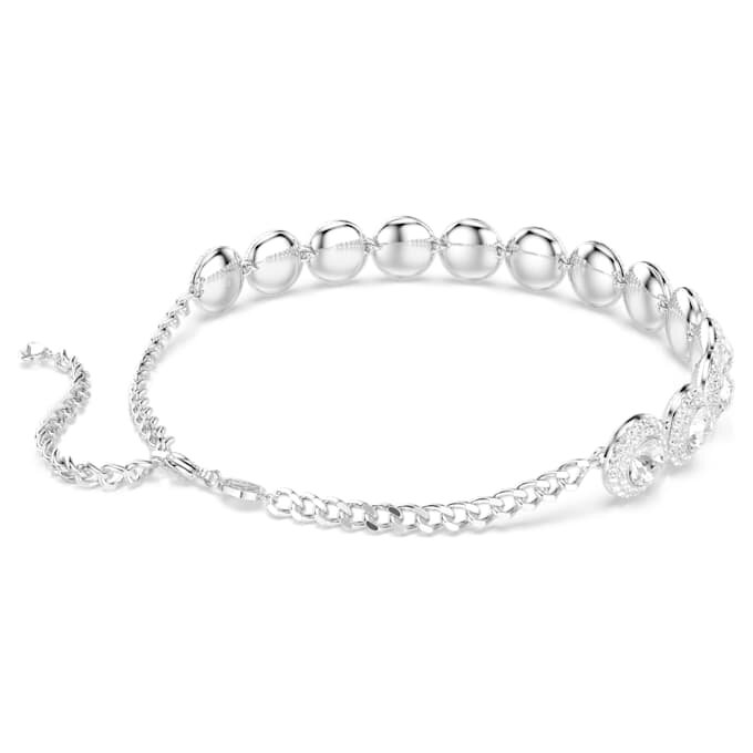 Una Angelic Choker White, Rhodium Plated Una Angelic Choker White, Rhodium Plated