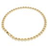 Una Angelic Necklace Round Cut, Caramel, Gold-Tone Plated Una Angelic Necklace Round Cut, Caramel, Gold-Tone Plated