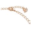 Una Bracelet Round Cut, Oval Shape, White, Rose Gold-Tone Plated