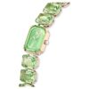 Watch Octagon Cut Bracelet, Green, Champagne Gold-Tone Finish Watch Octagon Cut Bracelet, Green, Champagne Gold-Tone Finish